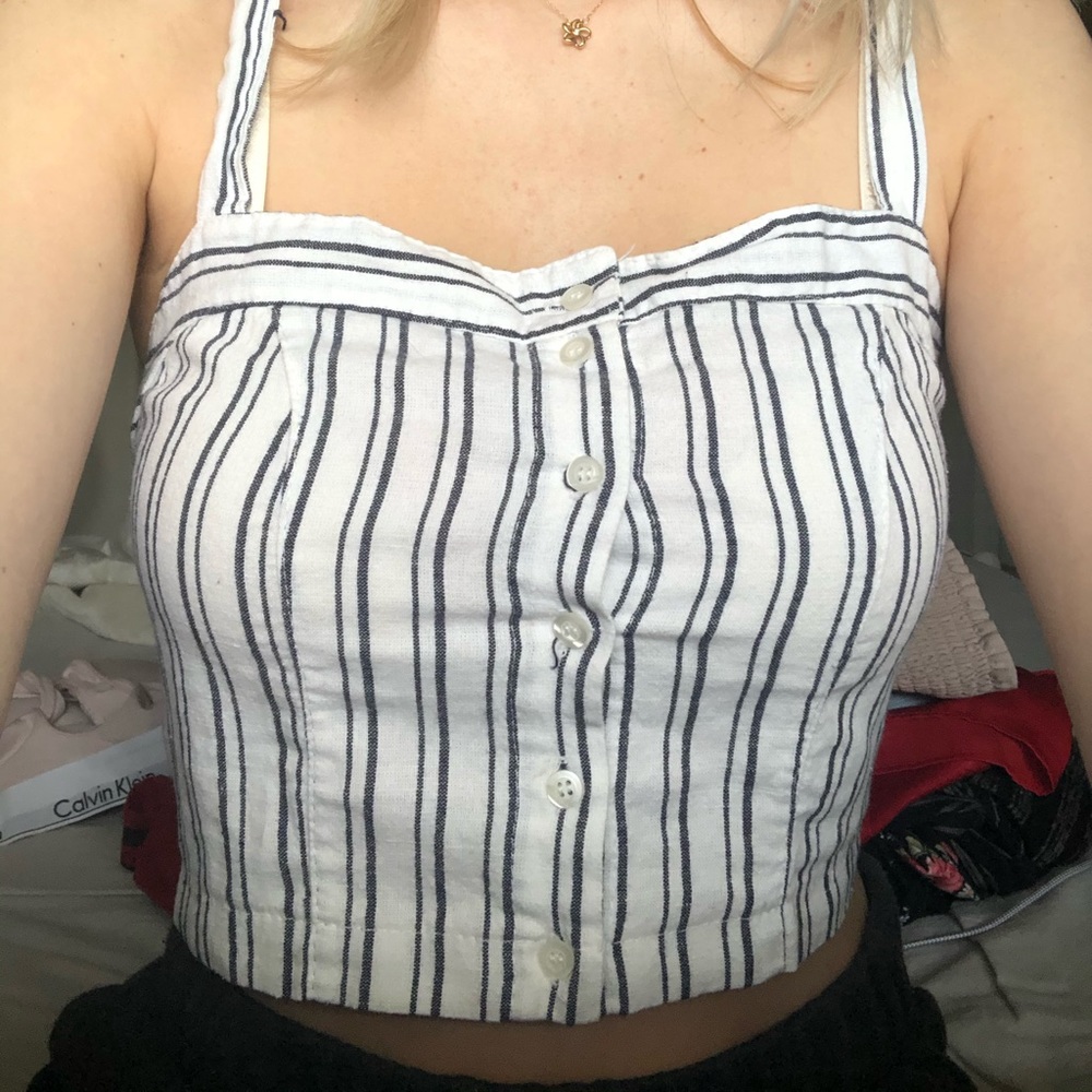 Super cute brandy patterned tank top